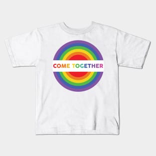 COME TOGETHER (RIGHT NOW / OVER ME) Kids T-Shirt